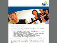 Tablet Screenshot of fitnessdefined.net